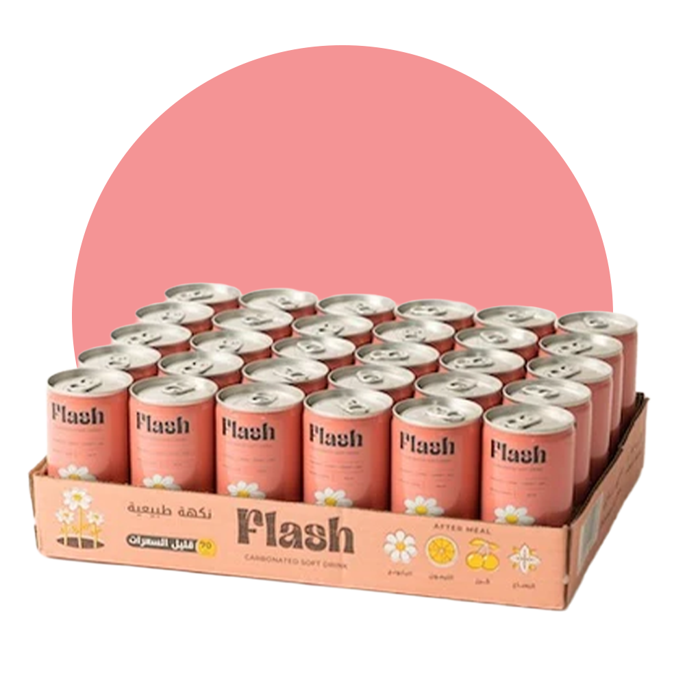 فلاش كرز ميني 180 مل / علبة 30 علبة