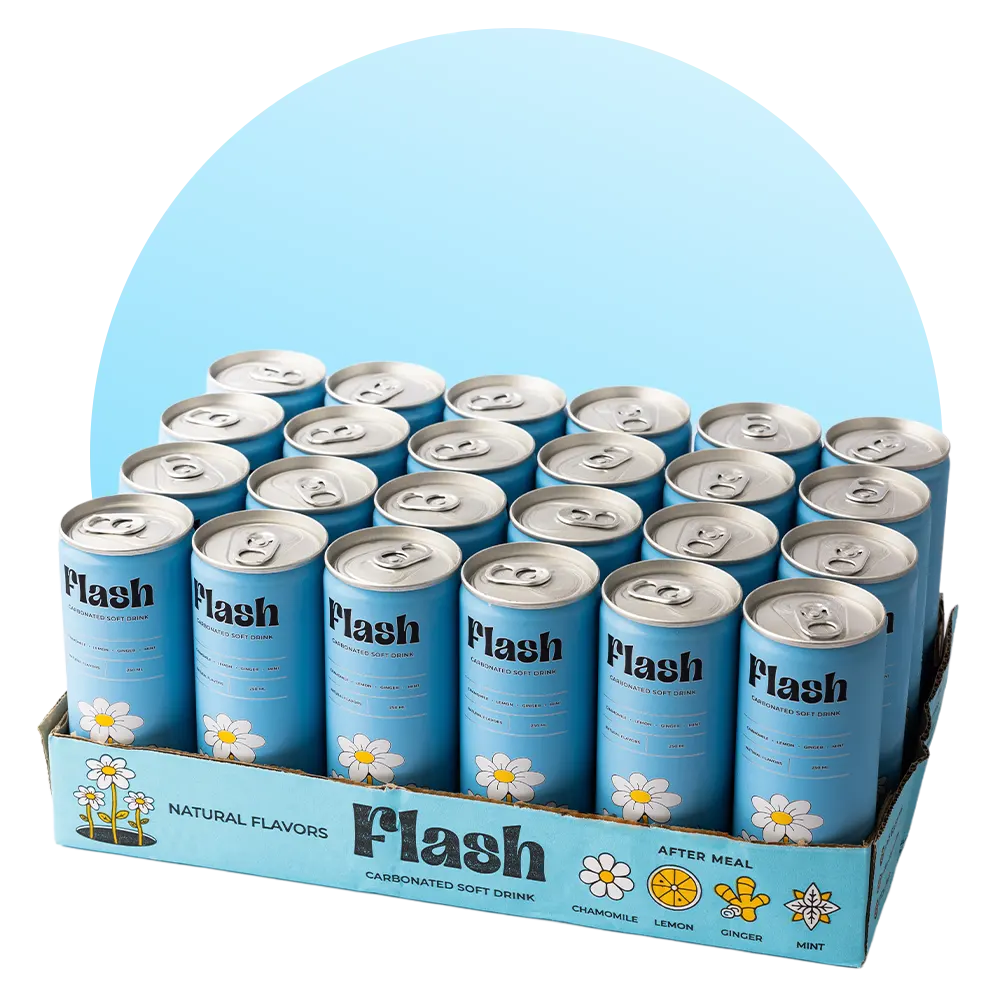 مشروب فلاش / 250 مل / علبة 24 علبة