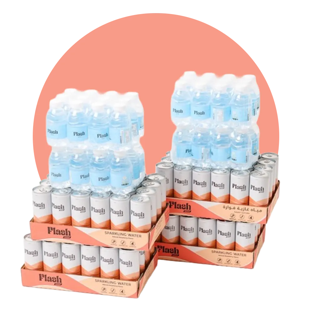 عرض التوت | 4 صودا توت + 4 ماء